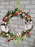Великодній вінок з сімейкою, Д 35-38 см, фото 5