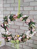Великодній вінок з сімейкою, Д 35-38 см, фото 6