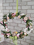 Великодній вінок з сімейкою, Д 35-38 см, фото 8