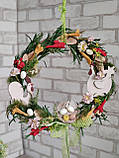 Великодній вінок з сімейкою, Д 35-38 см, фото 9