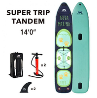 Доска Super Trip Tandem-Family iSUP,4.27m/15cm