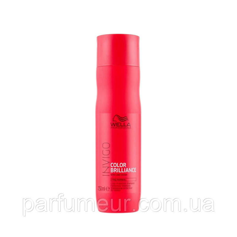 Wella Color Brilliance Fine Shampoo Шампунь для фарбованого нормального волосся 300 мл, фото 1