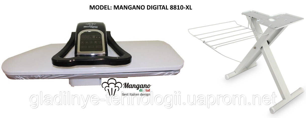 Прасувальний прес в мега розмірі Mangano 8810-XL