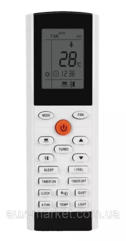 Пульт для кондиціонерів Gree, Electrolux, Cooper&Hunter  YACIFB