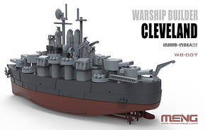 Cleveland. Збірна модель мультяшного корабля (збірка без клею). MENG MODEL WB-007, фото 3