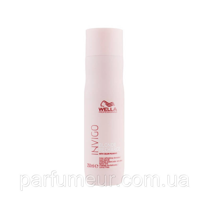 Wella Blonde Recharge Shampoo Cool Blonde Шампунь для холодних відтінків 300 мл, фото 1