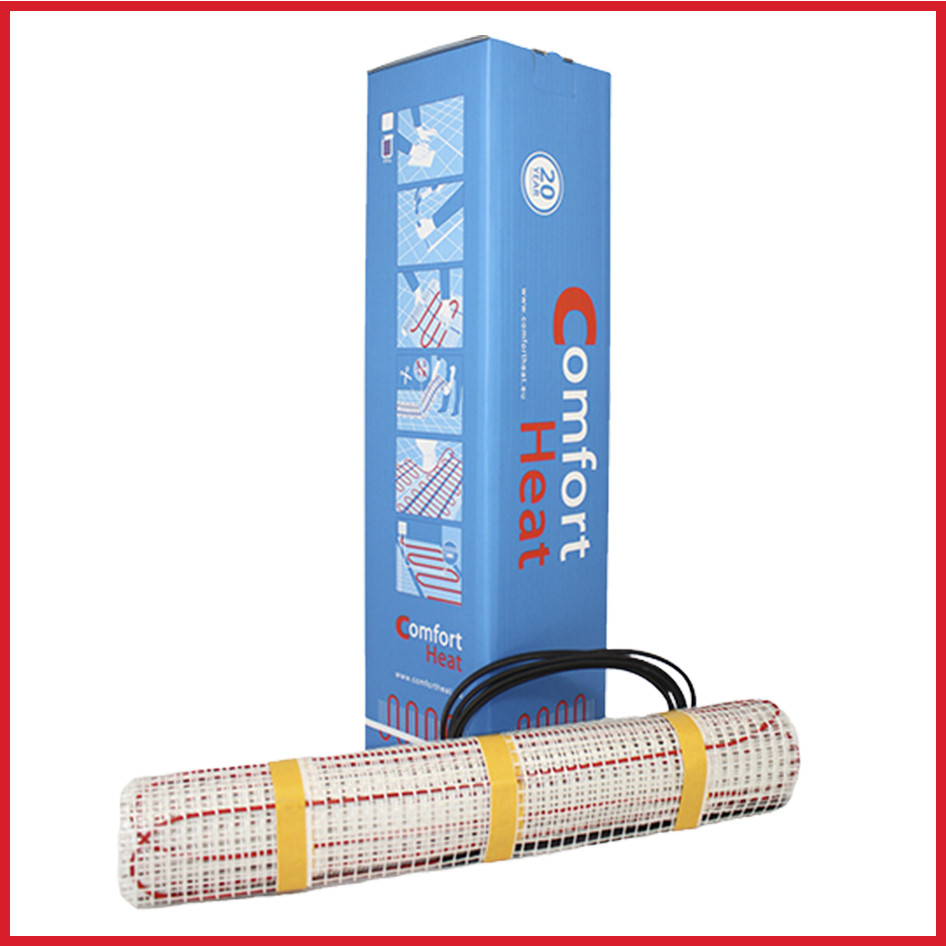 Кабельний електричний мат Comfort Heat CTAE-160 / 0.5 м² / 80 Вт / електрична підлога під плитку