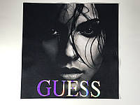 Нашивка Девушка GUESS с голограммой 240х240 мм