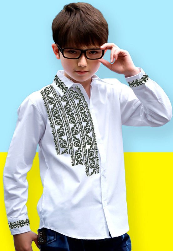 Заготовка вишиванки для хлопчика №035, фото 1