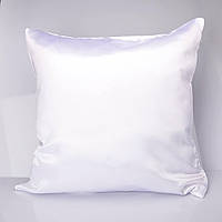 Подушка атлас біла 35*35