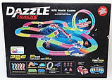 Дитячий Перегоновий трек 134 Dazzle Tracks 326 деталей, світло, звук, пульт, 655 см, фото 7