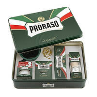 Набір для гоління  Proraso Classic Shaving Set (В Металевій Коробці ( 5-ть Предметів))