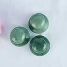 Скребок гуаша грибок Jade Roller Рожевий кварц, фото 4