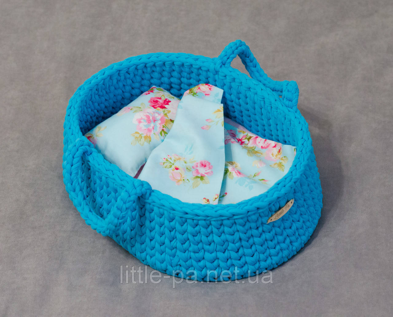 Колиска іграшкова "Бірюзовий зефір", фото 1