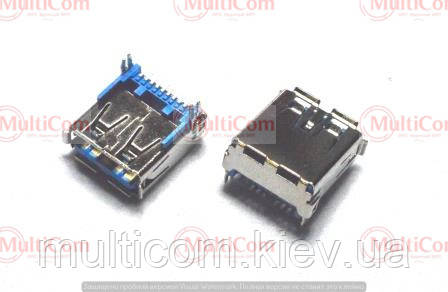 01-08-042. Гніздо USB 3.0 тип А, монтажне
