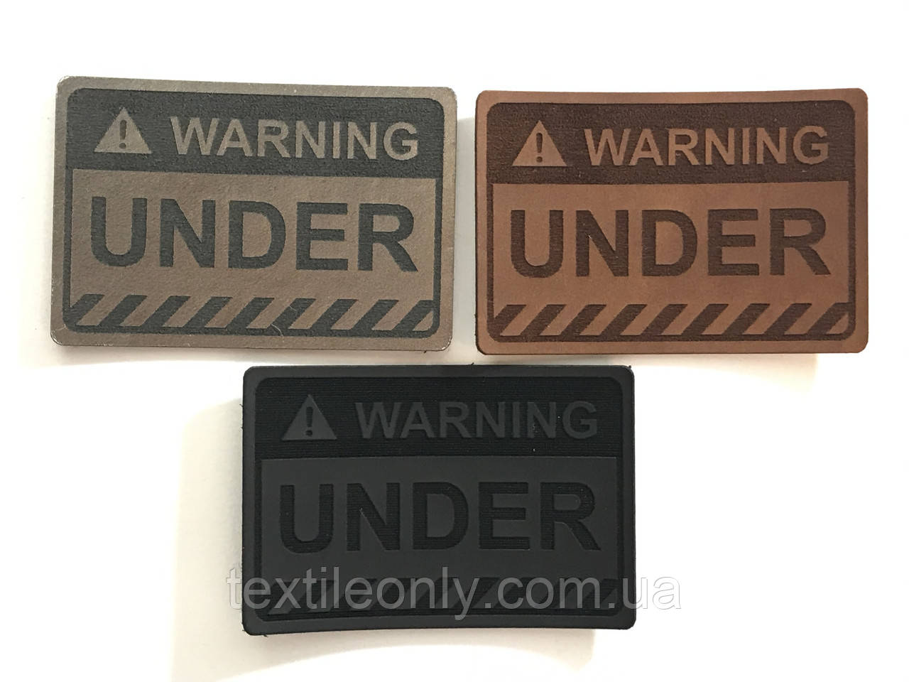 Нашивка Black 60х40 мм