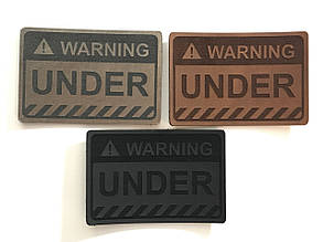 Нашивка Black 60х40 мм, фото 1