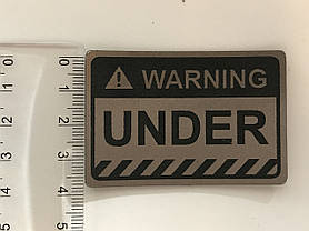 Нашивка Black 60х40 мм, фото 3