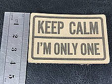 Нашивка Black 60х40 мм, фото 3