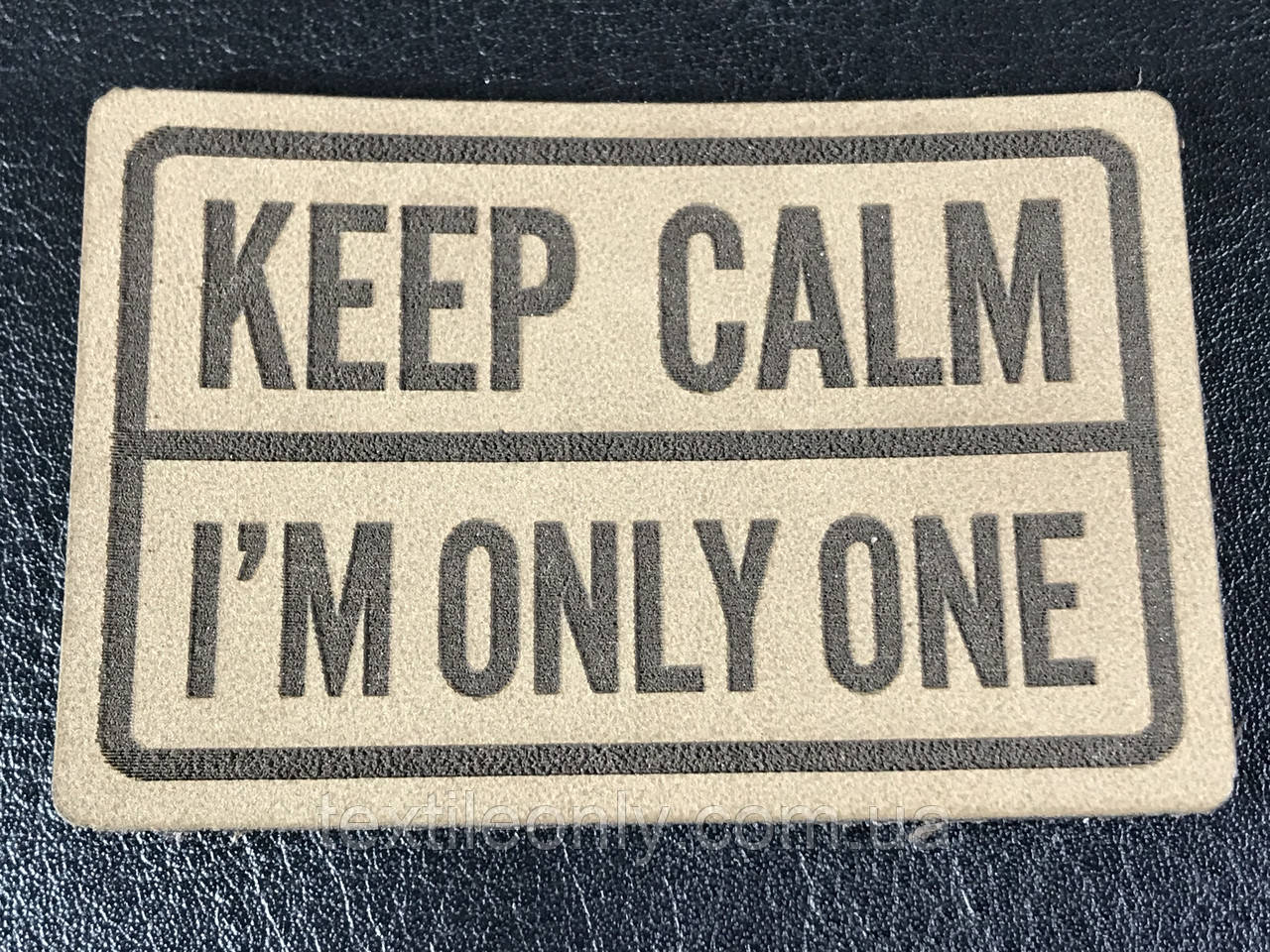 Нашивка Black 60х40 мм