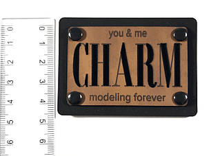 Нашивка Black 60х40 мм, фото 2