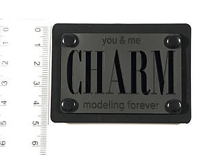 Нашивка Black 60х40 мм, фото 2