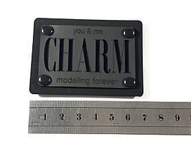 Нашивка Black 60х40 мм, фото 3