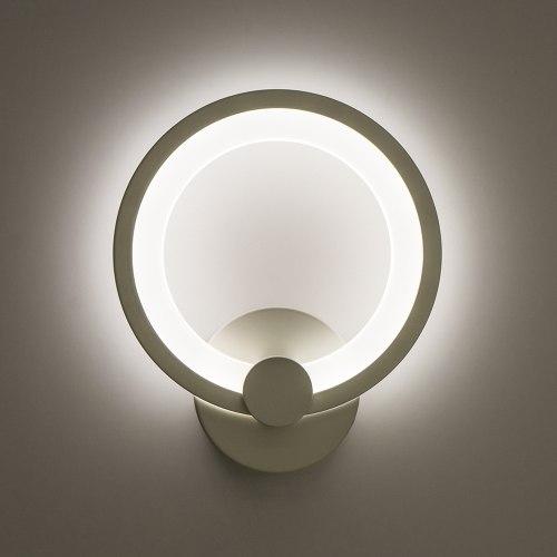 Настінний світлодіодний світильник бра Luminaria Europa 24W R220 ON/OFF WHITE 220V IP20