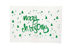 Новорічний декоративний килимок Merry Christmas, серветка з фетру Home Accents, 35 х 50 см