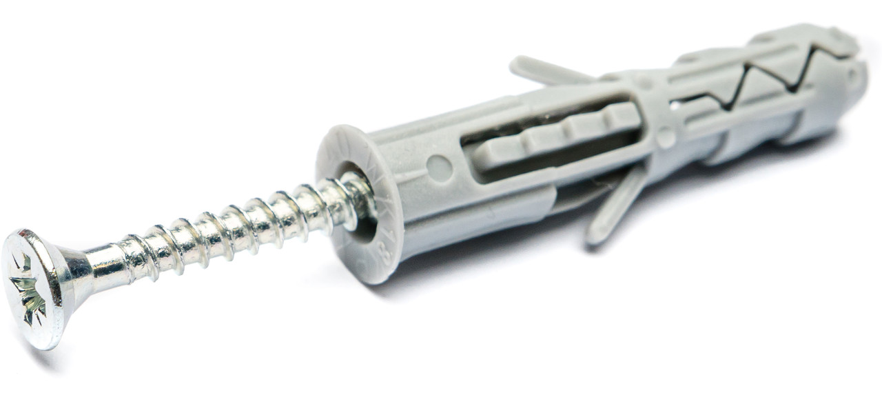 Дюбель з шурупом KRX 8х40 \ 40 мм Wkret-Met 100 шт., фото 1