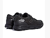 Чоловічі шкіряні кросівки NB Clasic чорні black, фото 5