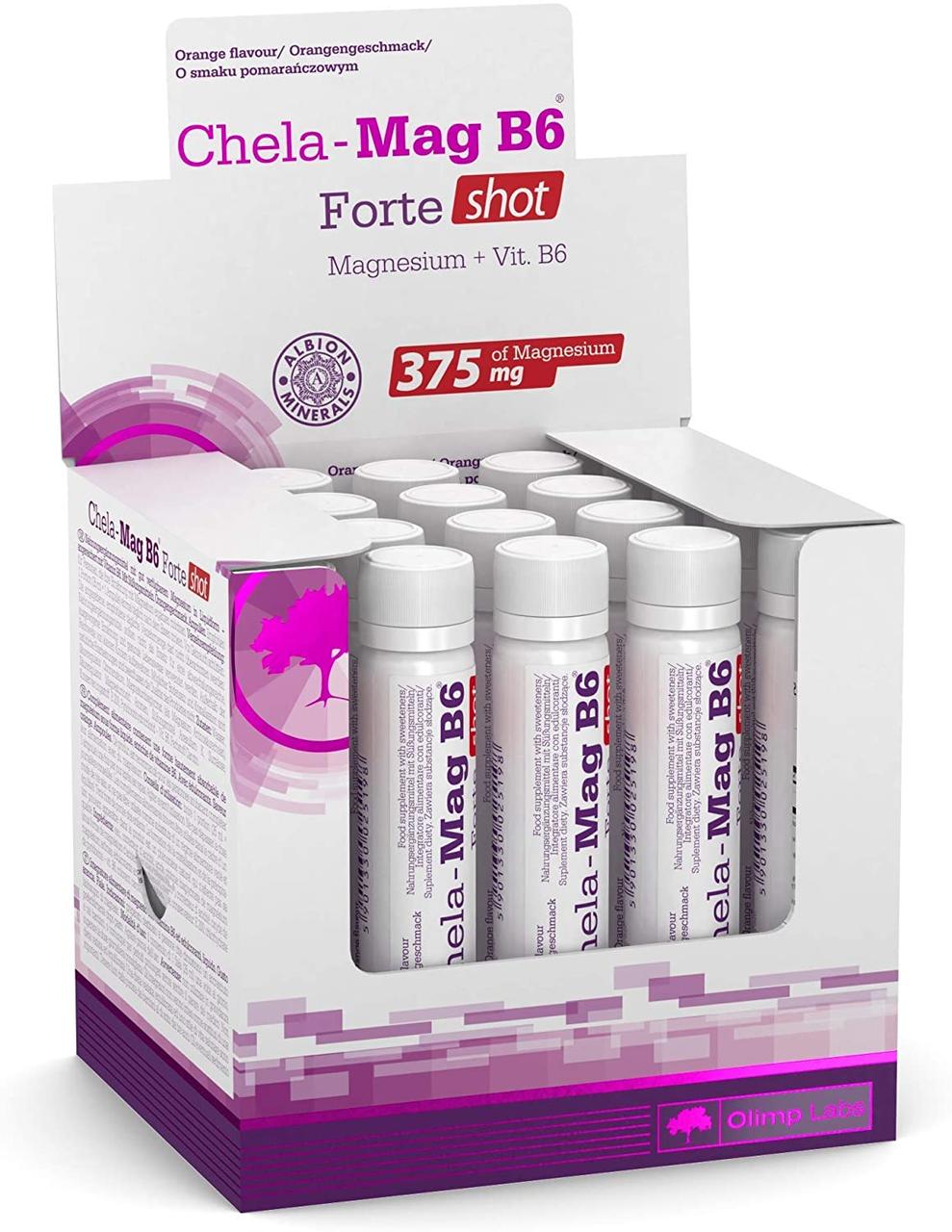 Olimp Chela-Mag B6 Forte Shot 20x25ml