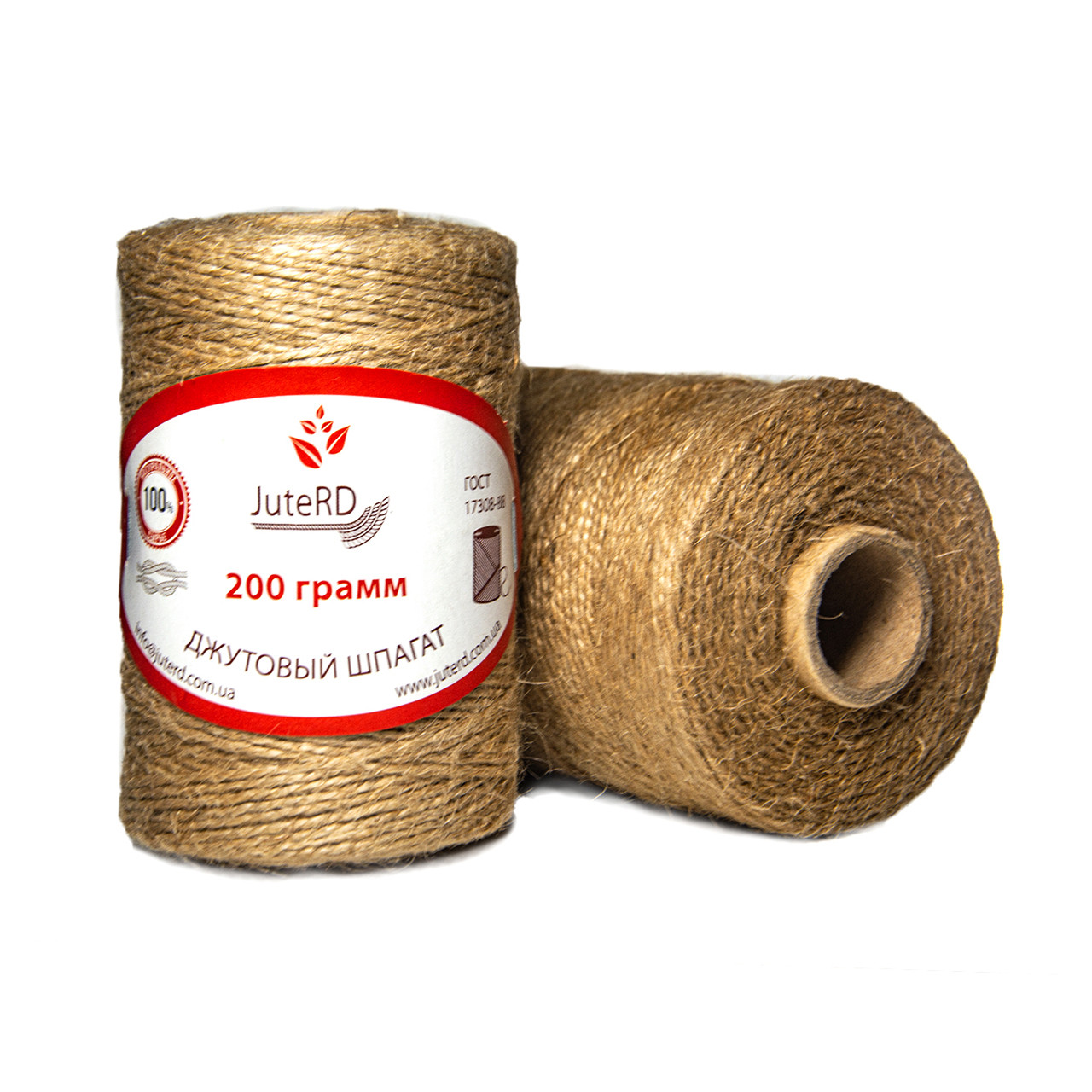 Шпагат джутовий JuteRD 200 г 2 мм х 180 м