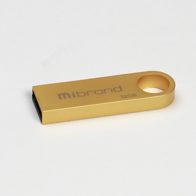 USB флешка Mibrand Puma 32GB Gold (MI2.0/PU32U1G) - фото 1 - id-p1348926092