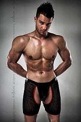 Розпад!!! Чоловічі трусики-шорти Passion 012 THONG black L/XL, Київ
