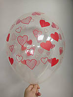 Кульки повітряні з малюнком ГЕЛІЄМ поштучно "Найкраща жінка" 12" (30см) (асорті)