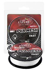 ПВА-сітка 7m 25mm на шпулі Carp Expert PVA Refill Hexa Mesh Fast