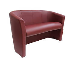 Диван Richman Бум Подвійний 650 x 1300 x 800H см Флай 2223 Бордовий