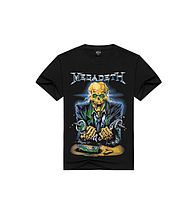 Футболка METAL KING MEGA DETH черный M 01885