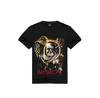 Футболка METAL KING SLAYER чорний L 01903