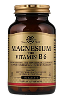 Solgar Magnesium with Vitamin B6 250 tabs