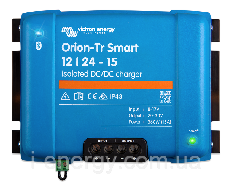 Альтернатор – Зарядний пристрій від генератора DC-DC Orion-Tr Smart 12/24-10A (240W) Isolated ORI122424120