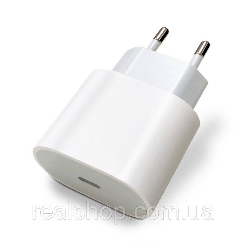 Оригінальний адаптер живлення Apple 20 W USB-C Power Adapter MU7V2ZM/A A1692, фото 1