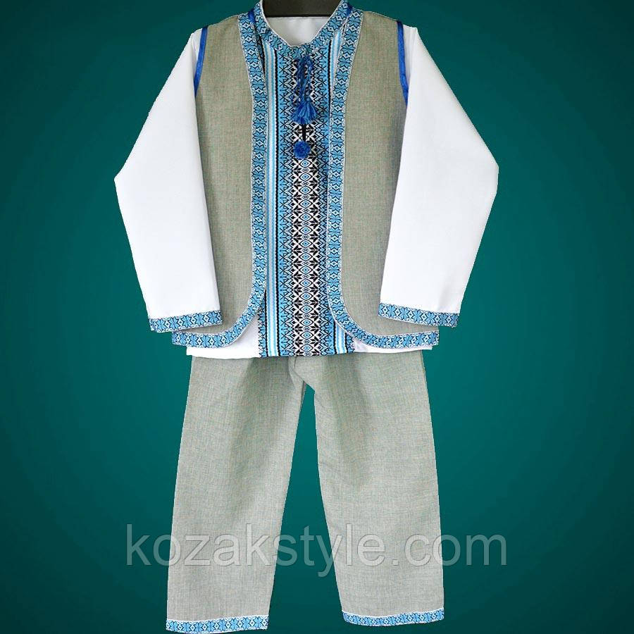 Костюм гуцульский хлопчачий (з 1 по 5 роки)