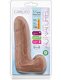Фалоімітатор AU NATUREL 5.5INCH CARLITO LATIN, фото 9