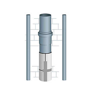 Шумоізоляція труб каналізації 110 мм (9 мм)