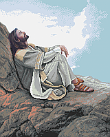 Схема для вишивки бісером Рб-2-685 Думки про Господа