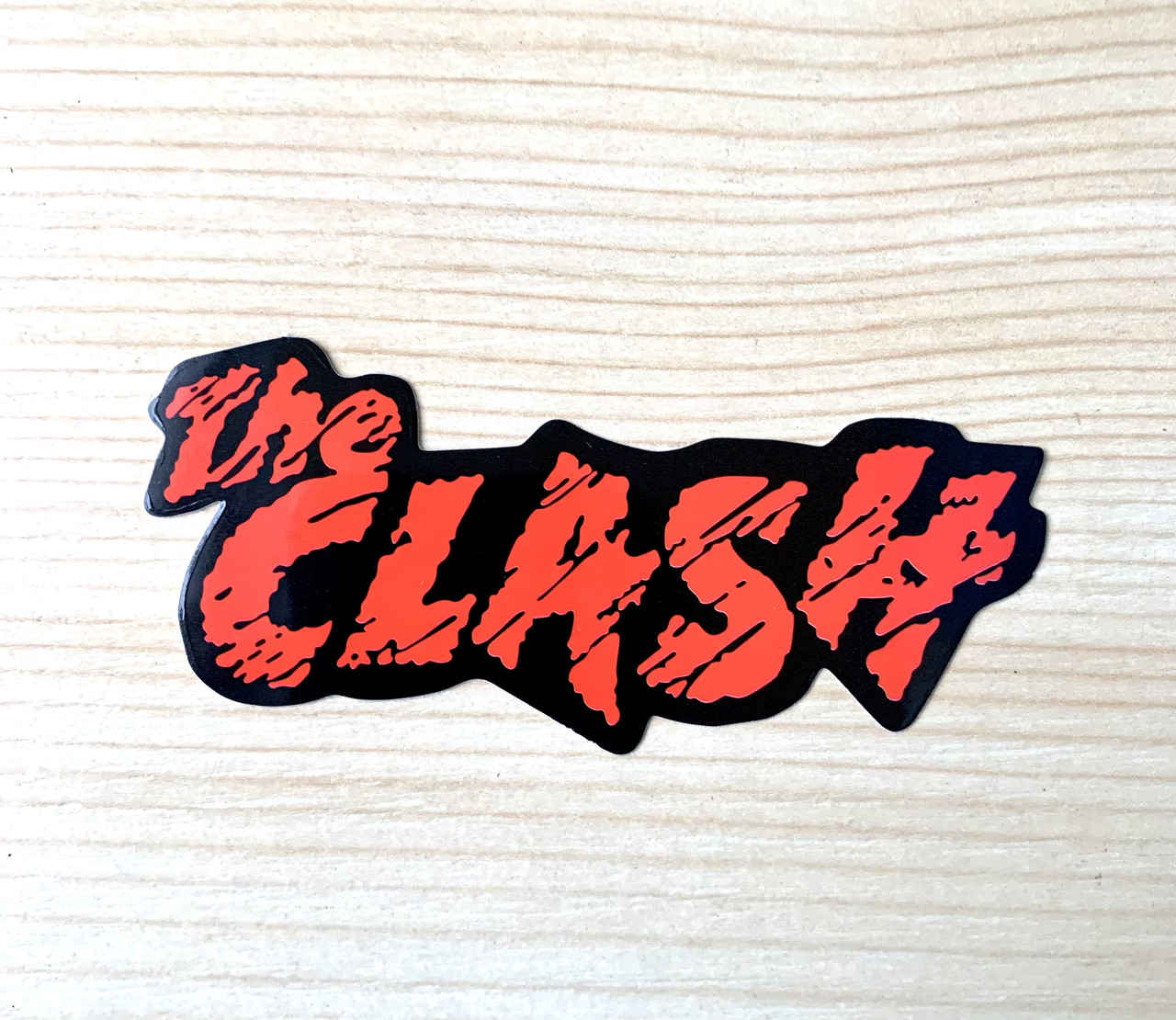 Наклейка стикер для гітари Clash