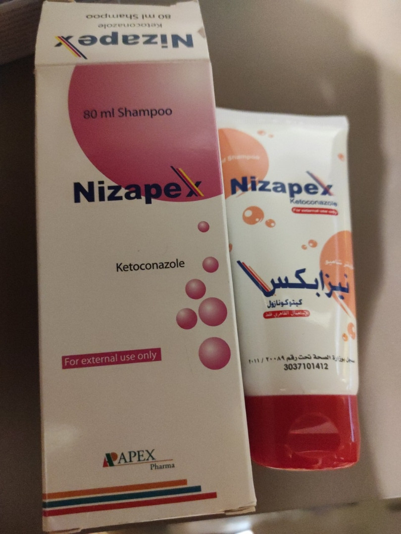 Nizapex — шампунь нізорал від лупи, протигрибковий