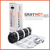 0.6 м² Мат нагрівальний двожильний GrayHot 150 / 92 Вт / тепла підлога під плитку електрична